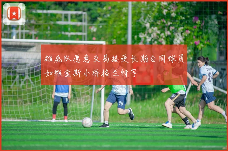 雄鹿队愿意交易接受长期合同球员如维金斯小桥格兰特等